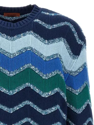 'Zig-Zag' sweater Man MISSONI Multicolor