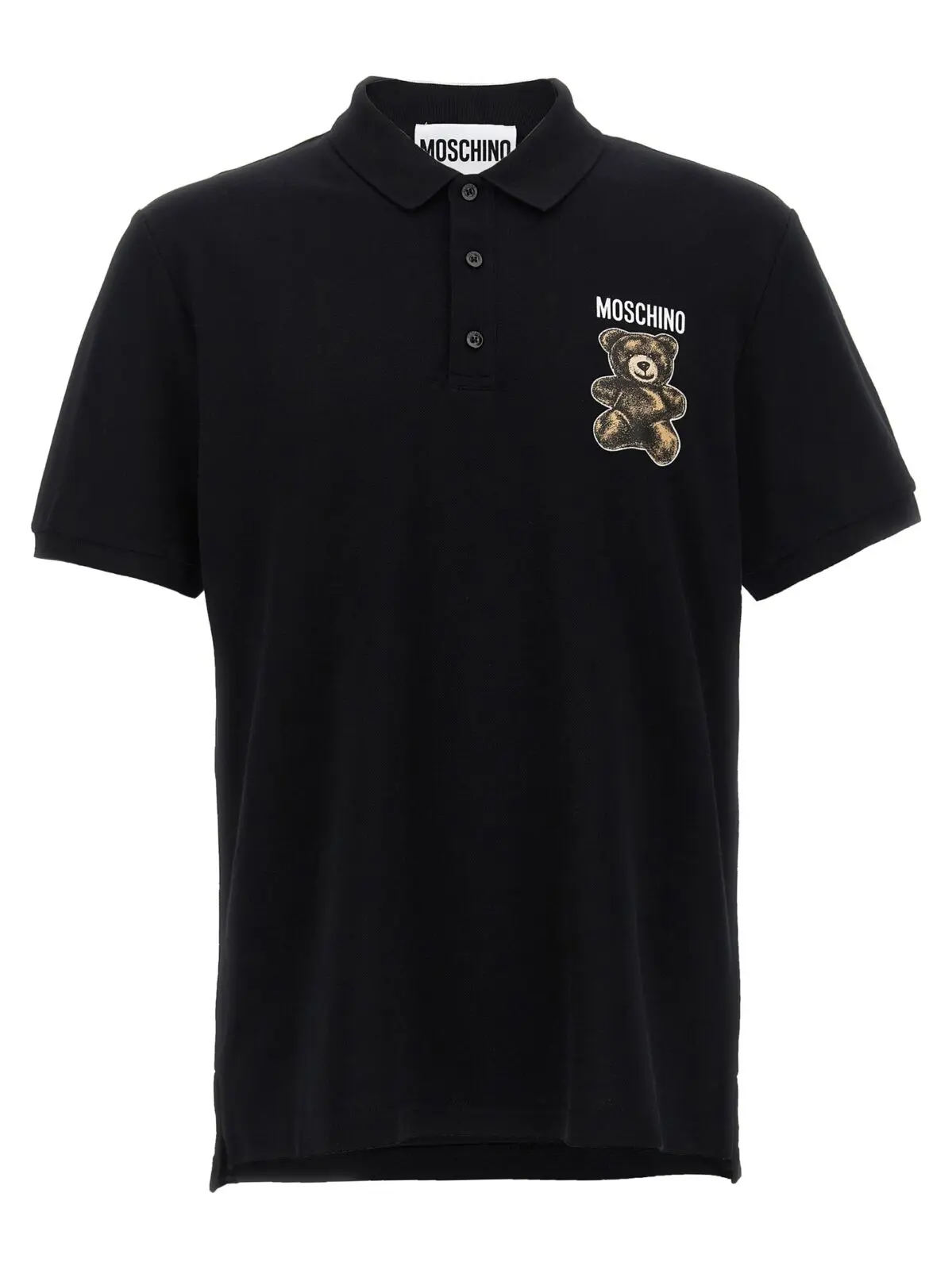 Поло Moschino Teddy Чорне 1 'Teddy' polo shirt MOSCHINO Black