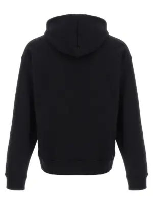 'Teddy' print hoodie V170302281555 MOSCHINO Black