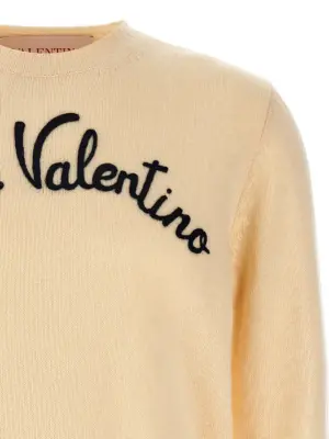 Valentino Garavani 'Chez Valentino' sweater Man VALENTINO GARAVANI White
