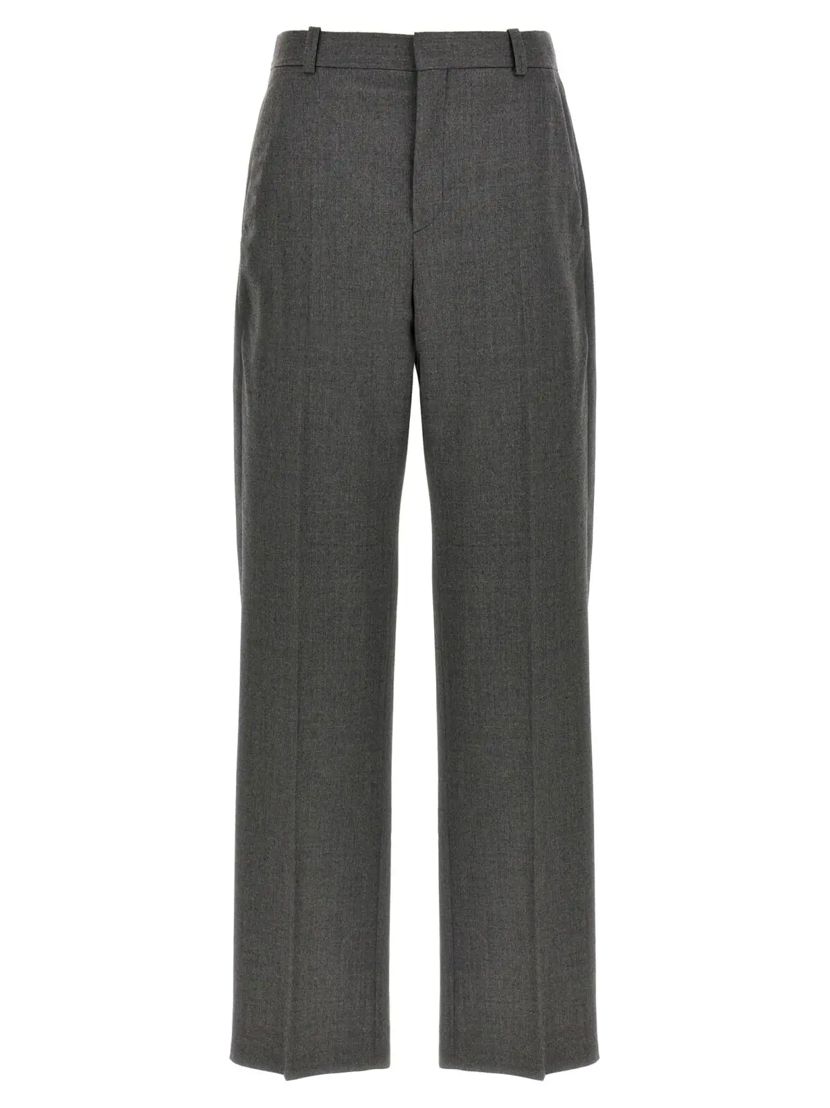 Штани Wardrobe Nyc Wool Сірі 1 Wool pants WARDROBE NYC Gray