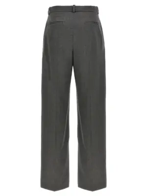 Wool pants W2214F24FLCHARCOAL WARDROBE NYC Gray