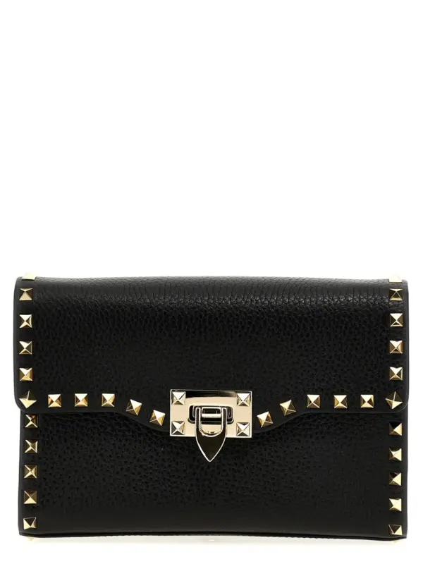 Valentino Garavani 'Rockstud Small' Shoulder Bag VALENTINO GARAVANI Black