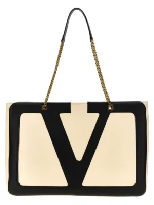 Shopping Valentino Garavani 'Viva Superstar'grande VALENTINO GARAVANI White/Black