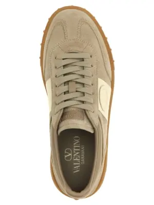 Valentino Garavani 'Upvillage' sneakers 100% calfskin leather (Bos Taurus) VALENTINO GARAVANI Beige