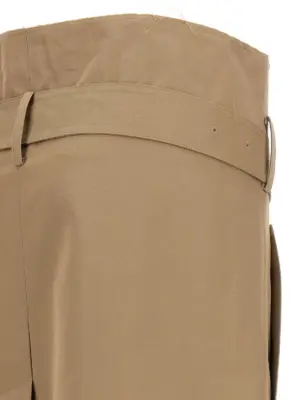 'Deconstructed Trenchcoat' skirt 100% cotton VETEMENTS Beige