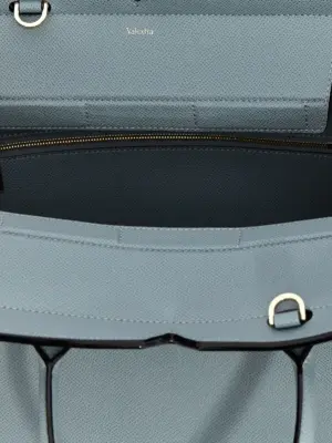 'Milano' medium handbag 100% calfskin leather (Bos Taurus) VALEXTRA Gray