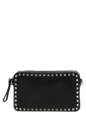 Valentino Garavani 'Rockstud' Shoulder Bag VALENTINO GARAVANI Black