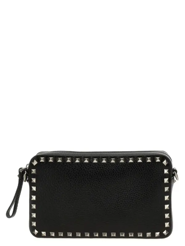 Valentino Garavani 'Rockstud' Shoulder Bag VALENTINO GARAVANI Black