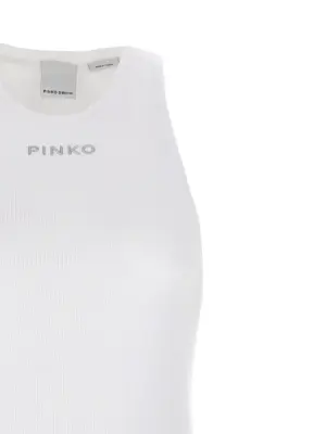 'Distinto' top Woman PINKO White