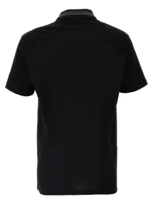 'Medusa embroidery' polo shirt 10139061A134631B000 VERSACE Black