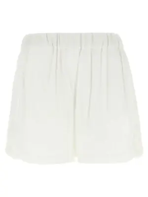 'Stai con me' shorts PINKO White