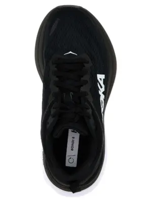 'Bondi 8' sneakers 84% synthetic 16% textile HOKA ONE ONE White/Black