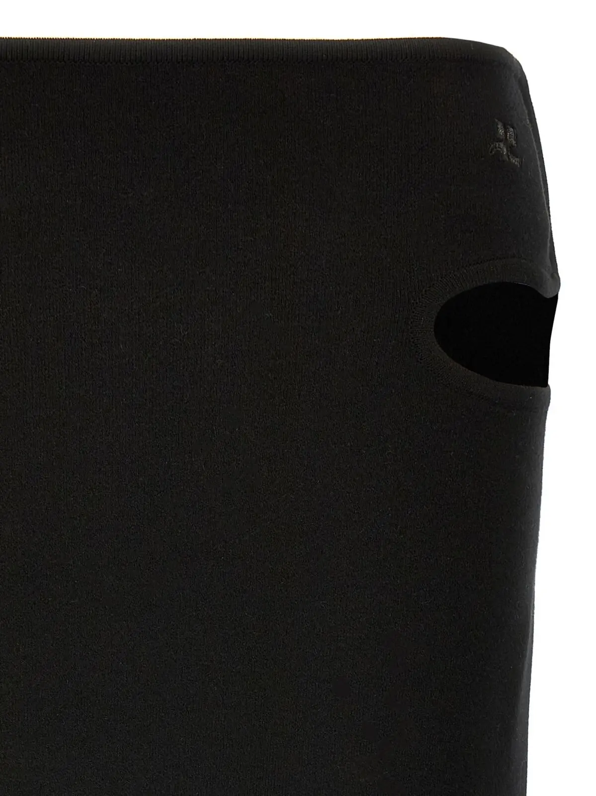 Спідниця Courreges Loop Milano Чорна 3 'Loop Milano' skirt Woman COURREGES Black