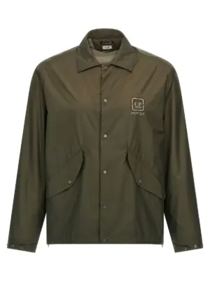 'The Metropolis Series' overshirt C.P. COMPANY Green