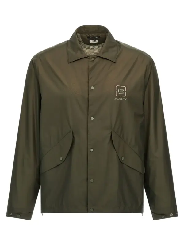 'The Metropolis Series' overshirt C.P. COMPANY Green