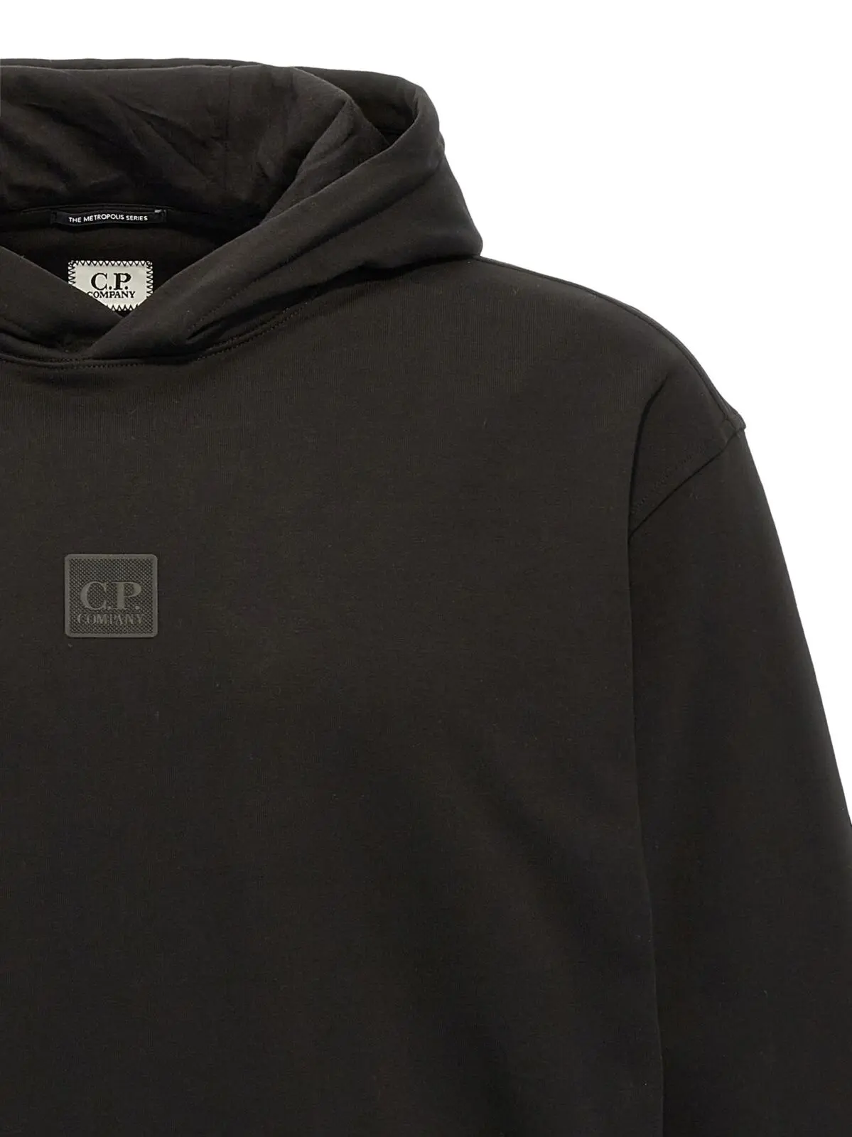 Худі C. P. Company The Metropolis Series Чорний 3 'The Metropolis Series' hoodie Man C.P. COMPANY Black