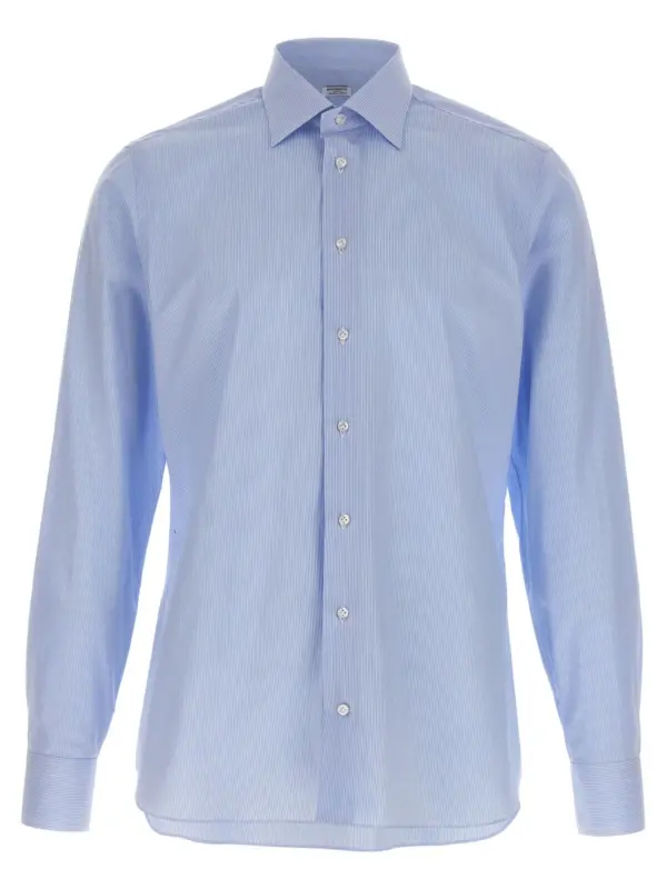 'Spaccanapoli' shirt BORRIELLO Light Blue