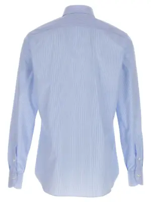 'Spaccanapoli' shirt 190261 BORRIELLO Light Blue