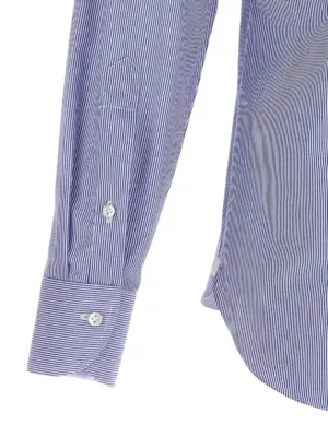'Spaccanapoli' shirt 100% cotton BORRIELLO Blue