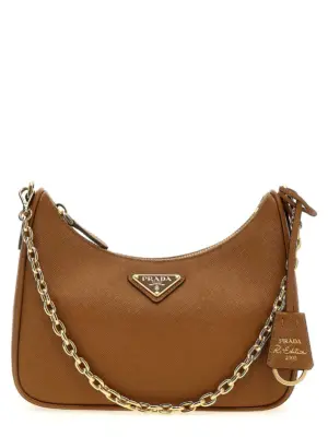 'Prada Re-Edition 2005' crossbody bag PRADA Brown