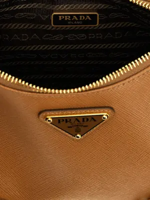 'Prada Re-Edition 2005' crossbody bag 100% calfskin leather (Bos Taurus) PRADA Brown