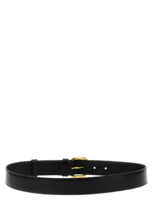 Leather belt 1CS130X72F0002 PRADA Black