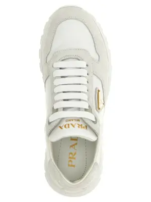 'Prax 01' sneakers 100% polyamide PRADA White