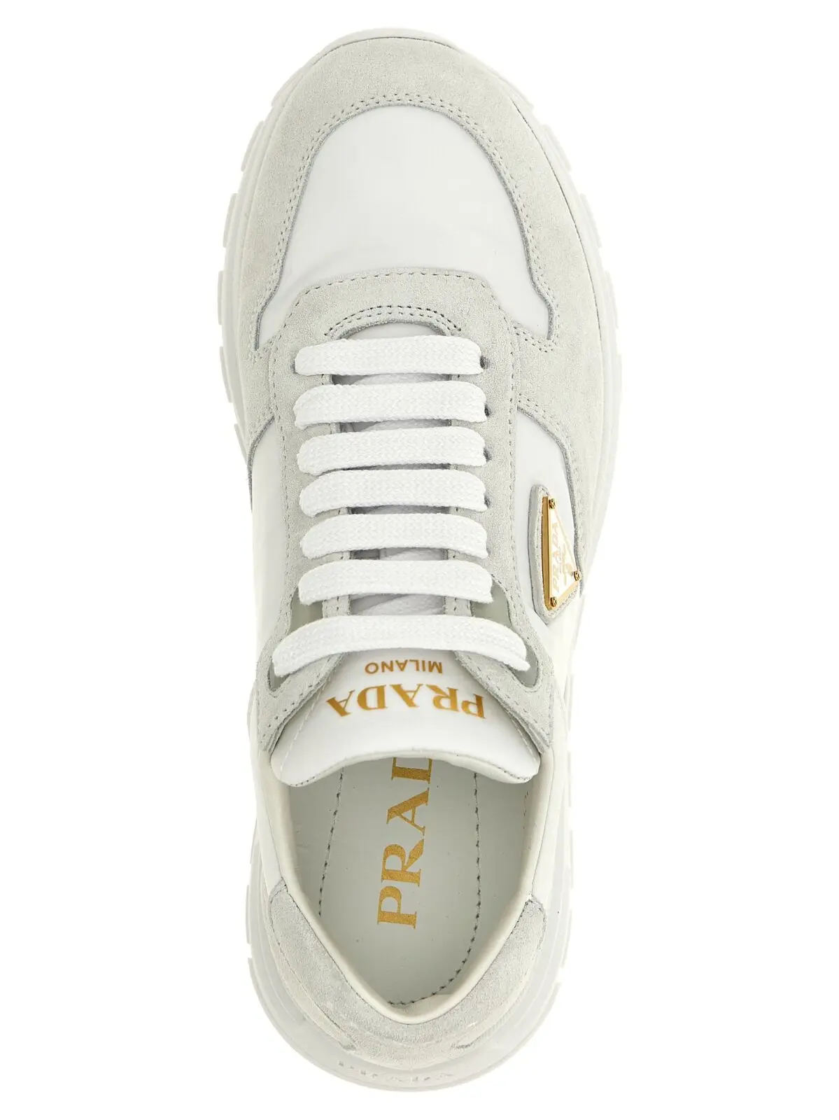 Кросівки Prada Prax 01 Білі 4 'Prax 01' sneakers 100% polyamide PRADA White