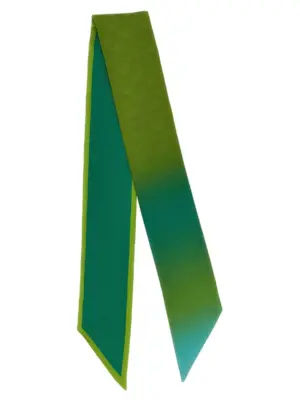 Silk scarf 1FF0082C8SF0V96 PRADA Green