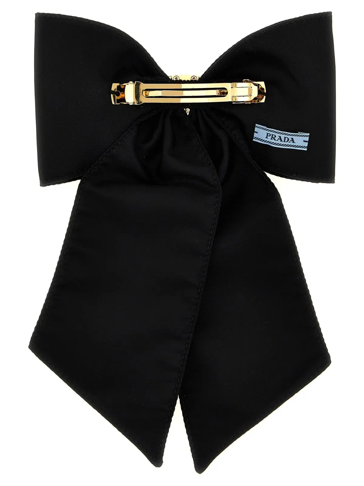 Заколка Prada Re-Nylon Чорна 2 Re-Nylon hair clip 1IF1632DMIF0632 PRADA Black