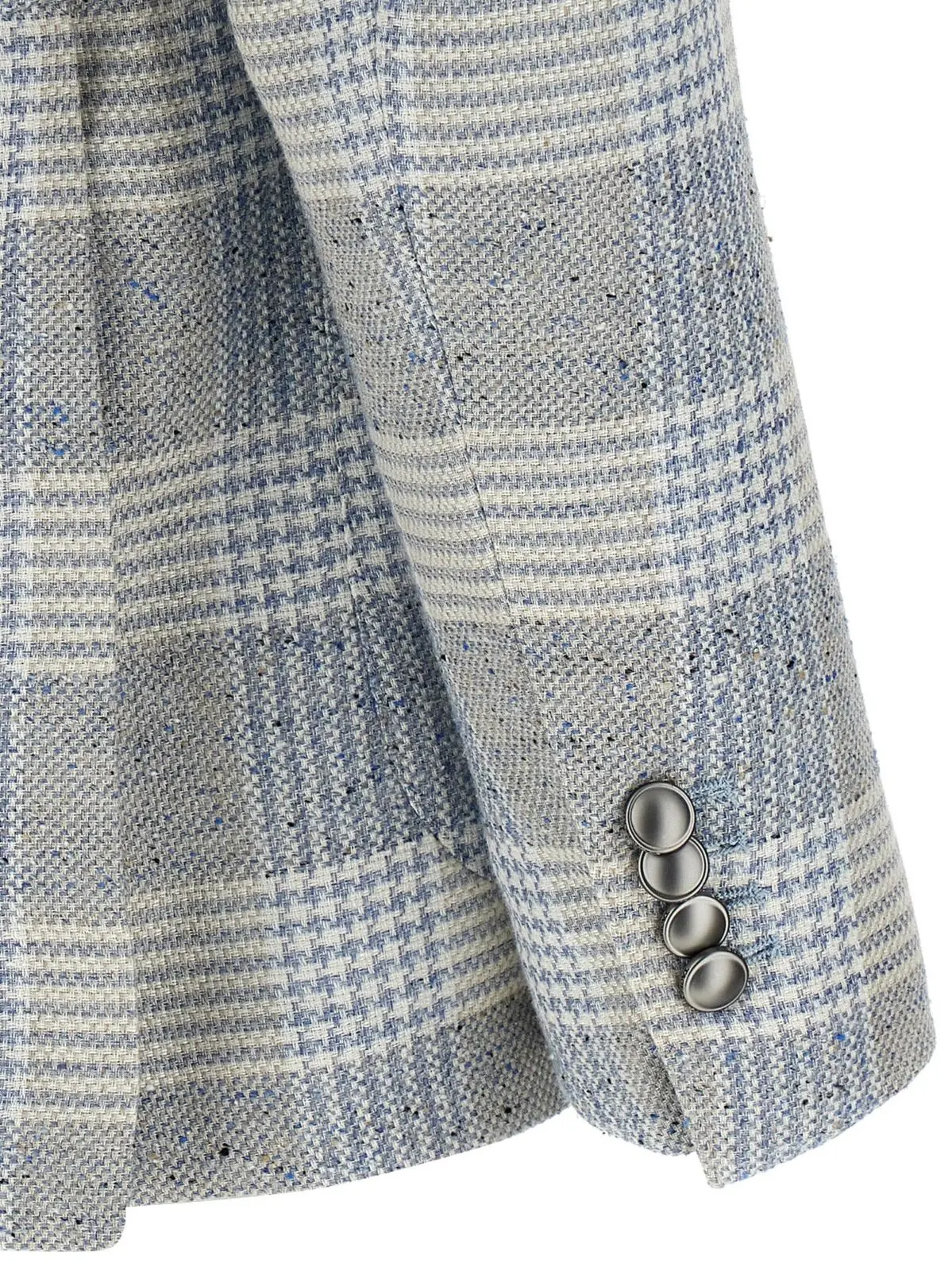 Піджак Tagliatore Montecarlo Блакитний 4 'Montecarlo' blazer 50% cotton 27% linen 13% silk 7% virgin wool 3% viscose TAGLIATORE Light Blue