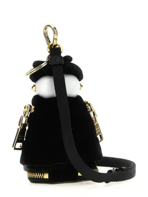 'Soft Robot' bag pendant 1TT2112C68F0002 PRADA Black