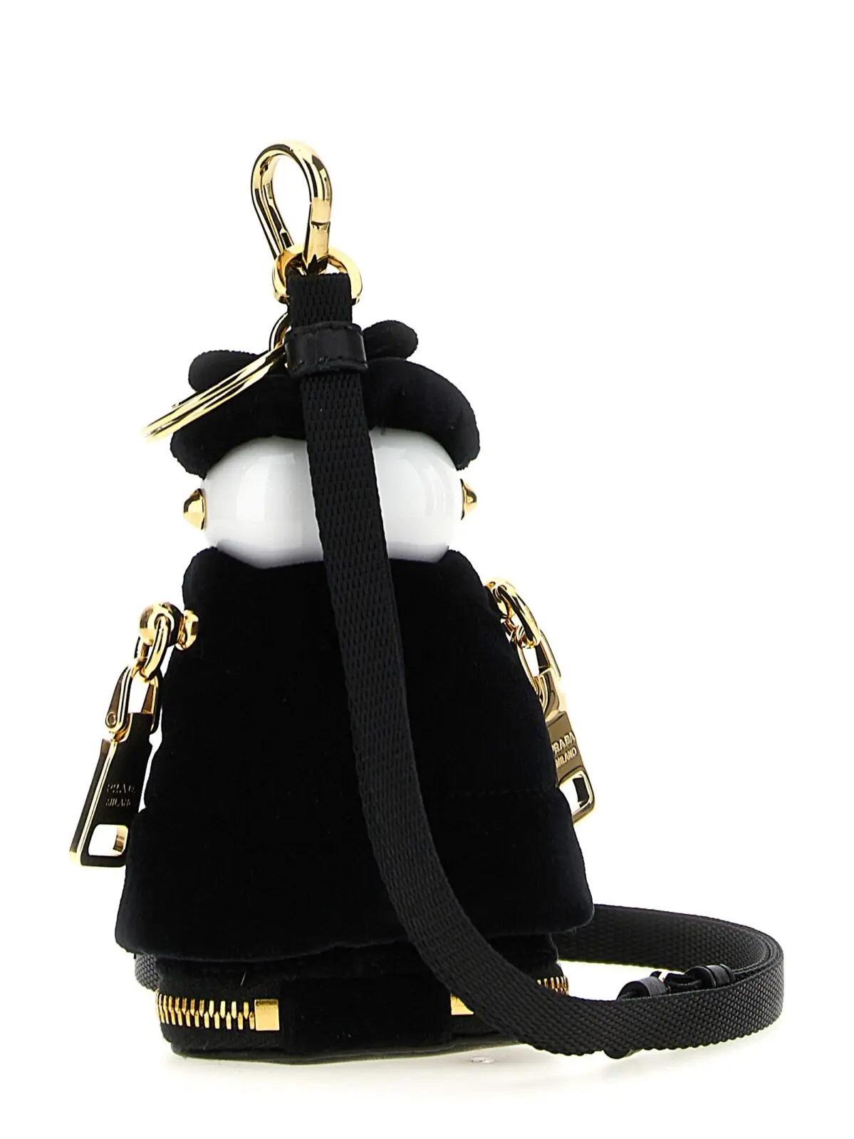 Підвіска для сумки Prada Soft Robot Чорна 2 'Soft Robot' bag pendant 1TT2112C68F0002 PRADA Black