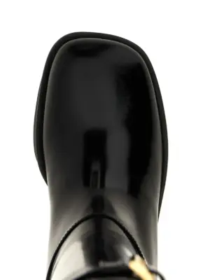 'Equal' boots 100% calfskin leather (Bos Taurus) PRADA Black