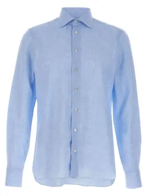'Nigel' shirt BORRIELLO Light Blue