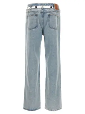 'Evergreen Y Belt' jeans 207PA003EVERGREENICEBLUEE Y/PROJECT Light Blue