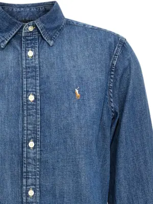 Logo shirt Woman POLO RALPH LAUREN Blue