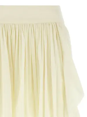 'Acacia Ruffle' skirt Woman ZIMMERMANN White