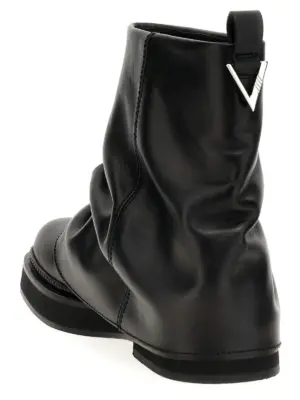 'Mini Robin Combat' ankle boots Woman THE ATTICO Black