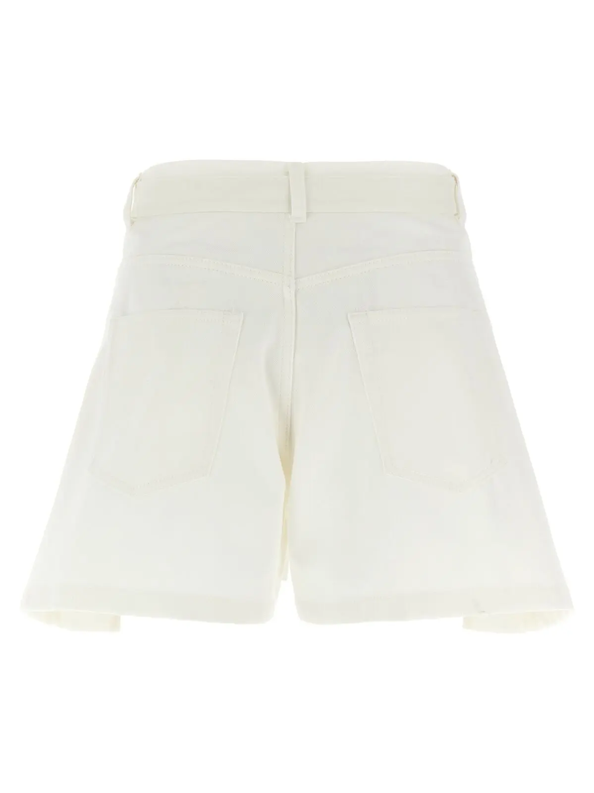 Шорти Sacai з вовняними вставками Білі 2 Wool insert shorts 2507828151 SACAI White