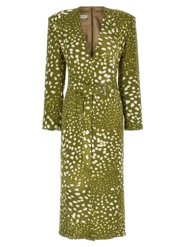 'Dohana' dress DRIES VAN NOTEN Green