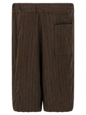 'Plato' bermuda shorts 2510209531504703 DRIES VAN NOTEN Brown