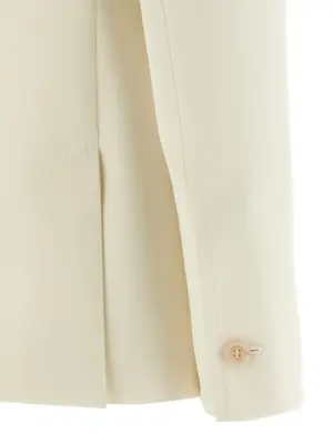 'Palchi' blazer 100% virgin wool MAX MARA White