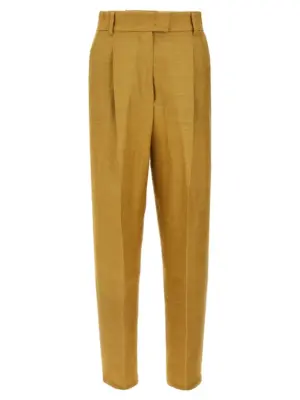 'Efedra' pants MAX MARA Gold