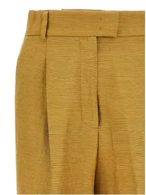 'Efedra' pants Woman MAX MARA Gold