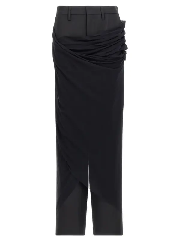 Wool pants JEAN PAUL GAULTIER Black