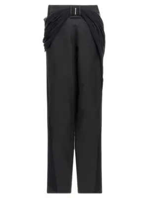 Wool pants 2534FPA189C08400 JEAN PAUL GAULTIER Black