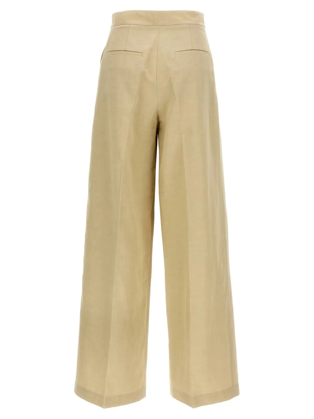 Лляні штани Army Yves Salomon Бежеві 2 Linen trousers 25E25EYP037XXCOLIA2235 YVES SALOMON Beige