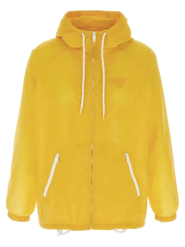 'Piuma' Re-Nylon Waterproof PRADA Yellow